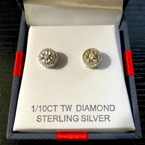 1/10 CT TE Diamond Sterling Silver
